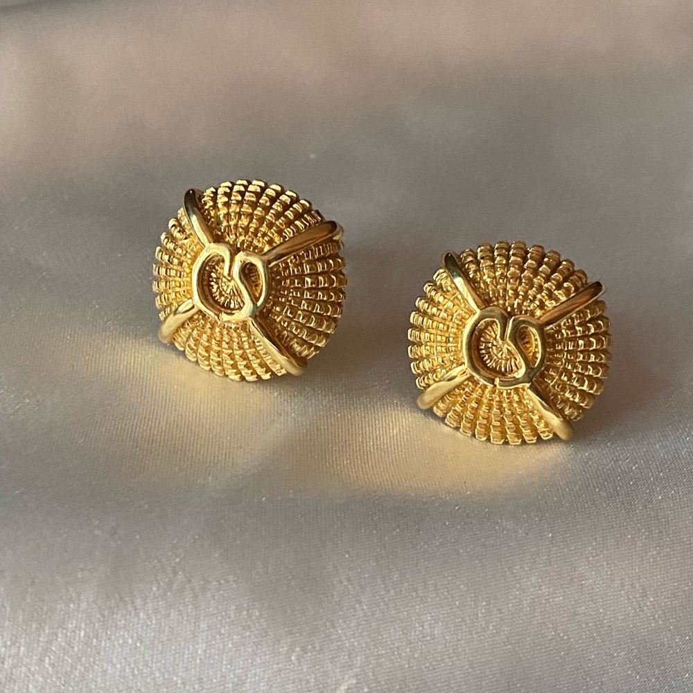 St.John clip on earrings